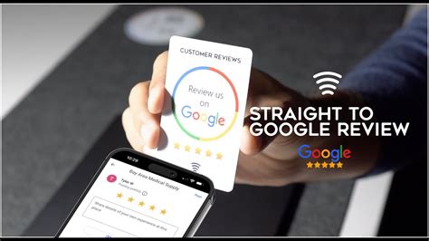 smart tap google review card|Google review tap card tutorial.